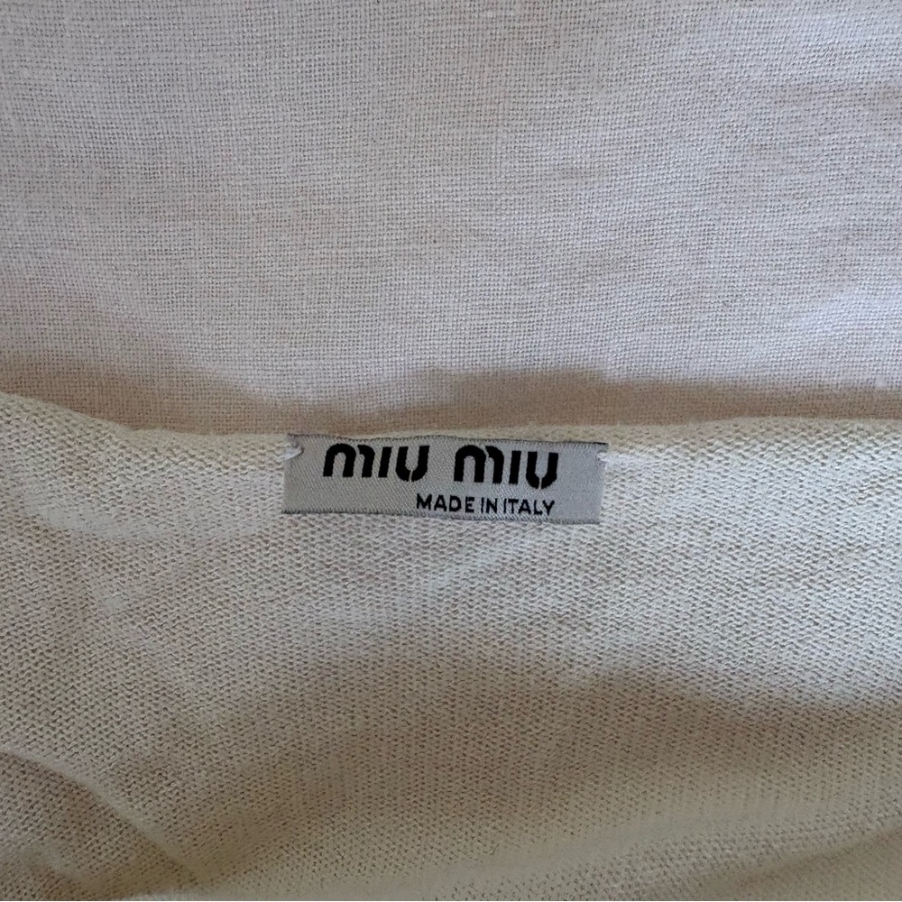 Miu miu sweater cardigan - Picture 2 of 7